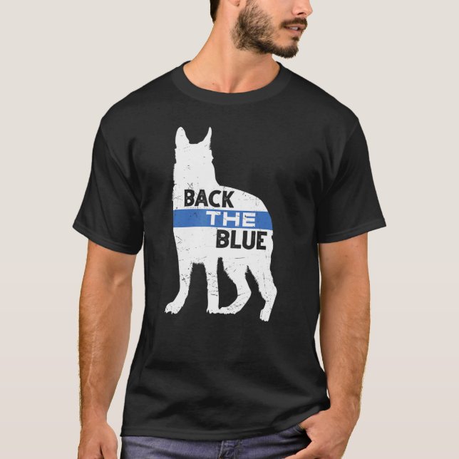Camiseta Treinador 1 da Polícia K9 (Frente)
