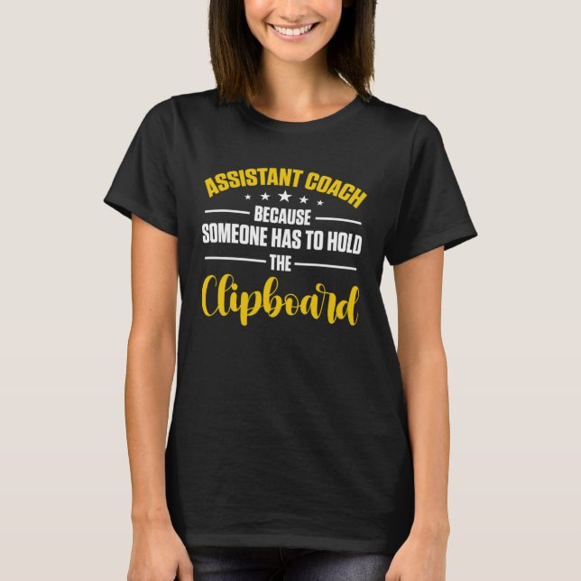 Camiseta Treinador Assistente (Frente)