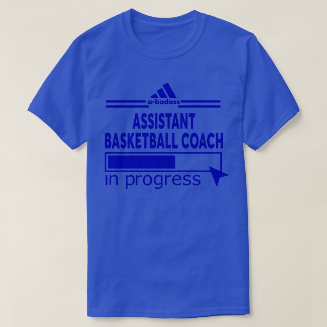 CAMISETA TREINADOR ASSISTENTE BASKETBALL (Frente do Design)