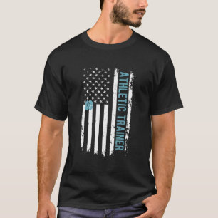 Camiseta Treinador Atlético Bandeira dos EUA Treinamento At