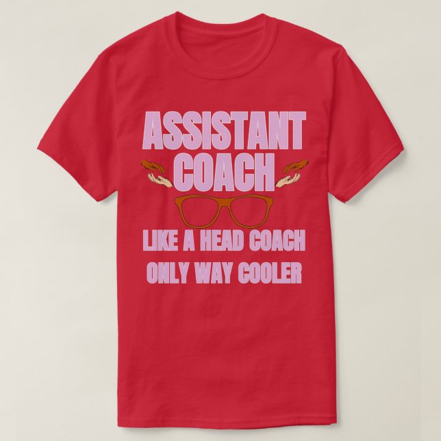 Camiseta treinador auxiliar 8 (Frente do Design)