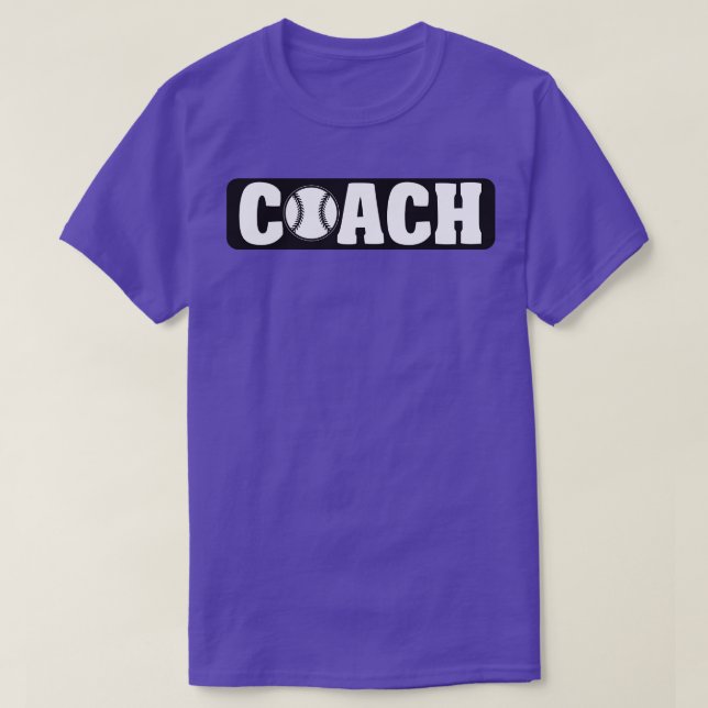 Camiseta Treinador Baseball (Frente do Design)