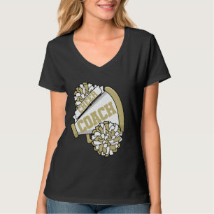 Camiseta Treinador Cheio com Megaphone e Pom Poms VG