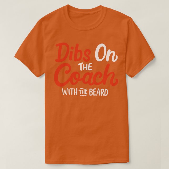 Camiseta Treinador Com Barba (Frente do Design)