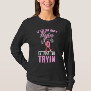 Camiseta Treinador de Academia de Treinamento com Haltere D