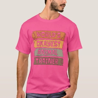 Camiseta Treinador de Animais O Zelador de Animais Mais ou