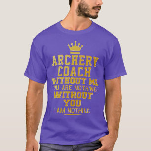 Camiseta Treinador de Archery Perfect presente para pai fri