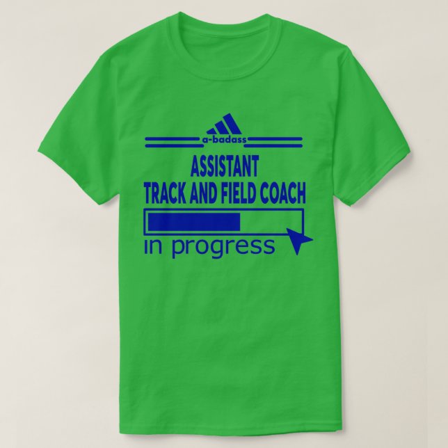 CAMISETA TREINADOR DE ASSISTENTE E CAIXA DE CAMPO (Frente do Design)