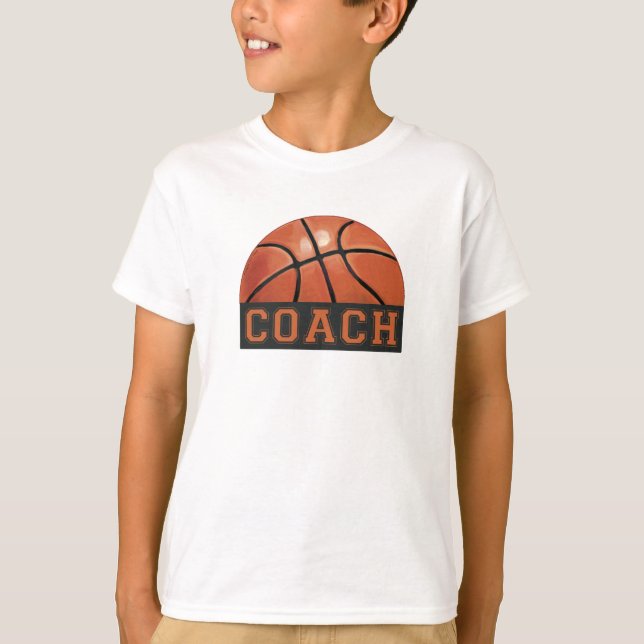 Camiseta Treinador de Basquete (Frente)