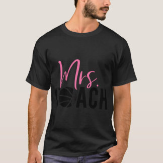 Camiseta Treinador De Basquete Para Esposa De Treinador De 