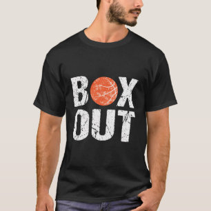 Camiseta Treinador de basquetebol Engraçado Caixa de Discus