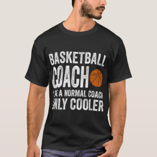 Camiseta Treinador de basquetebol Gift Coaches Appreciação