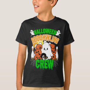 Camiseta Treinador de Boliche Crianças de Halloween Jogador