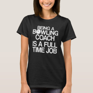 Camiseta Treinador de Boliche Jogador Equipe Instrutor _4