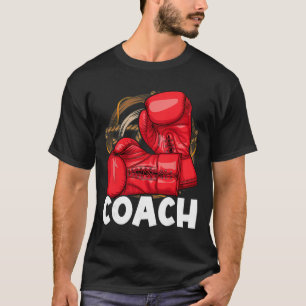 Camiseta Treinador de Boxe - Kickboxing Kickboxer Academia