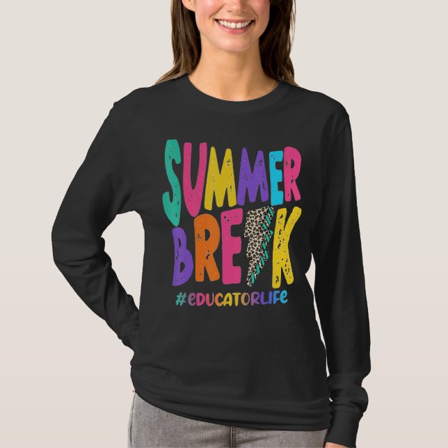 Camiseta Treinador de Break Summer Subleopardo da Vida (Frente)