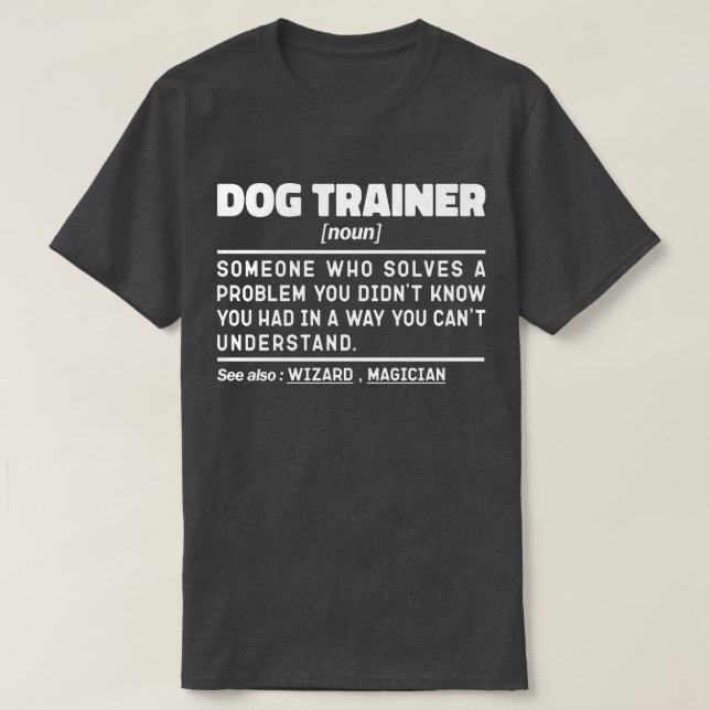 Camiseta Treinador de Cachorros Noun Legal Trabalhador Engr (Frente do Design)