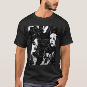 Camiseta Treinador de Cães Veterinário Fofo Buldogue Francê