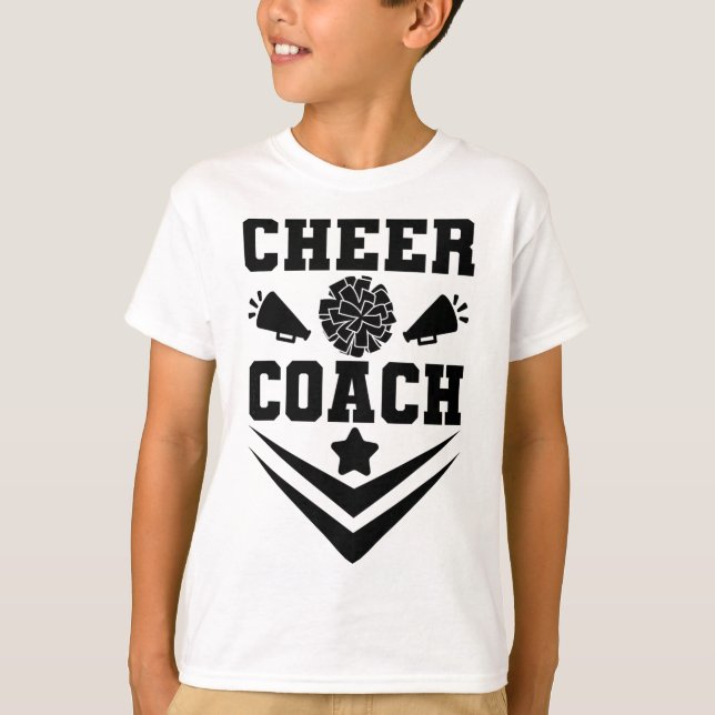 Camiseta Treinador de Cheerleading _7 (Frente)