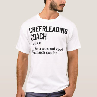 Camiseta treinador de cheerleading ditado engraçado_850