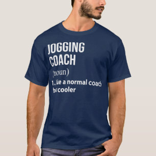 Camiseta treinador de corrida como um treinador normal, mas