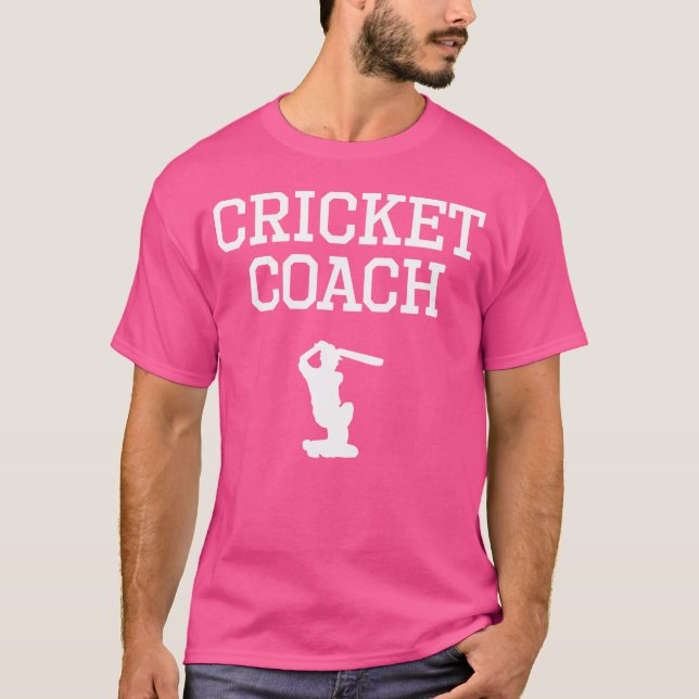 Camiseta Treinador de críquete (Frente)