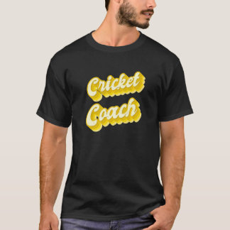Camiseta Treinador de Críquete 8