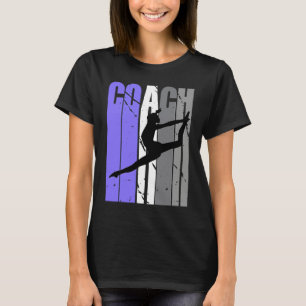 Camiseta Treinador de Dança Roxo Lilás Instrutor de Dança D