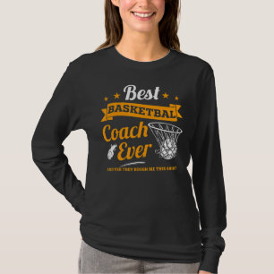 Camiseta Treinador de Esportes Escolares de Melhor Estilo