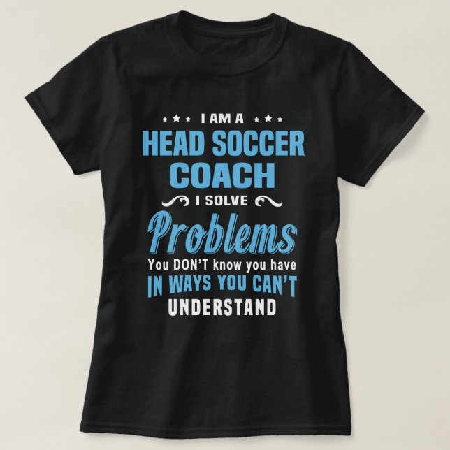 Camiseta Treinador de futebol (Frente do Design)