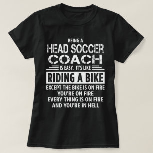 Camiseta Treinador de futebol