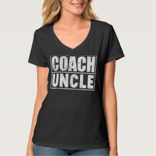 Camiseta Treinador de Futebol de Futebol das Mens Tio Fathe