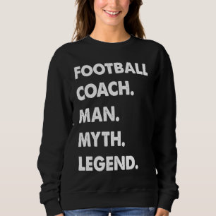 Camiseta Treinador de Futebol Homem Mito Lenda