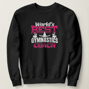 Camiseta Treinador de ginástica das melhores garotas do mun