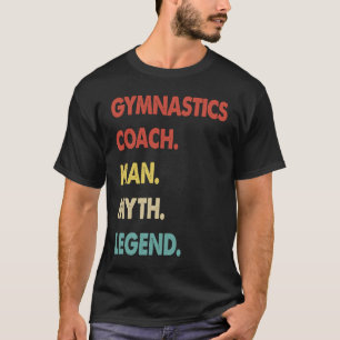 Camiseta Treinador de ginástica Homem Mito Legenda 1