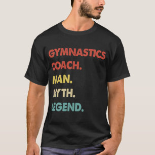 Camiseta Treinador de ginástica Homem Mito Legenda 1