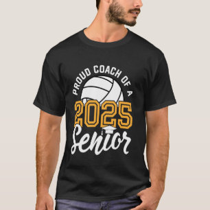 Camiseta Treinador de Graduação em Voleibol de Mais velho C