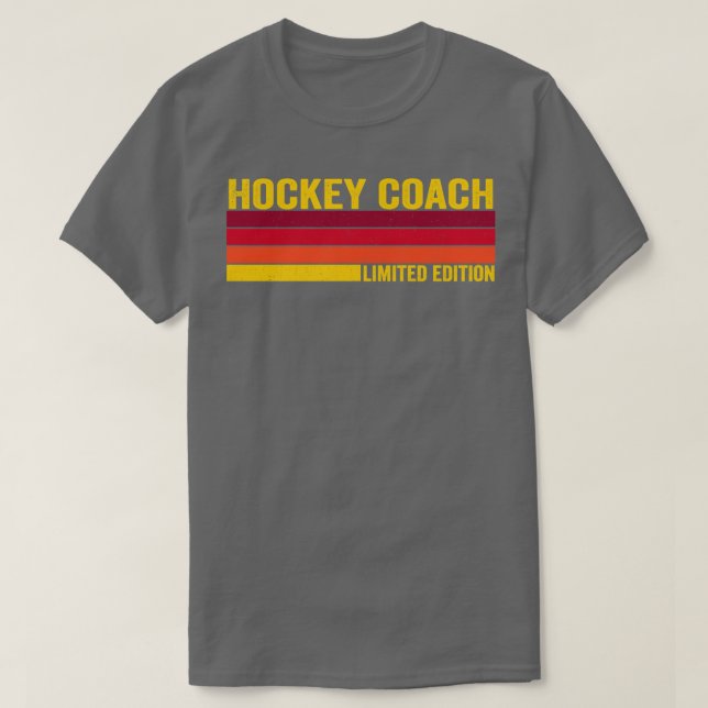 Camiseta Treinador de Hockey (Frente do Design)