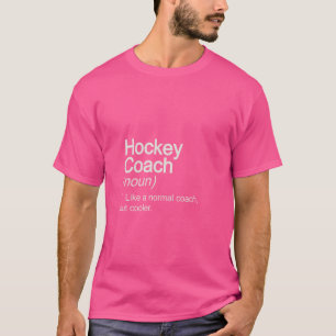 Camiseta Treinador De Hóquei Como Normal Mas Mais Legal