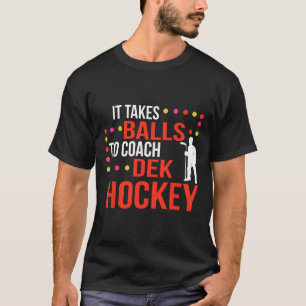 Camiseta Treinador de Hóquei em Gelo do Dek