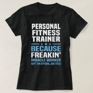 Camiseta Treinador de Malhações Pessoal