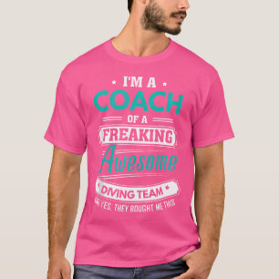 Camiseta Treinador de mergulho do treinador
