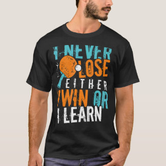 Camiseta treinador de mesa pingue-pongue master racket spor