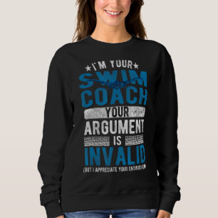 Camiseta Treinador de Nadação de natação