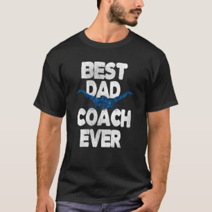 Camiseta Treinador de Nadação do Pai da Melhor Natação