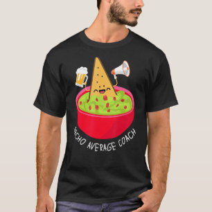 Camiseta Treinador De Pai Divertido Nacho Treinador Médio P