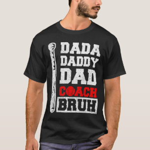 Camiseta treinador de pai tácito para pai tnu Dia de os pai
