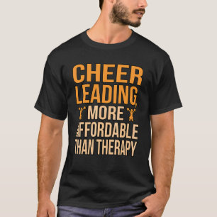 Camiseta Treinador de Quartel-Cheerleader Cheer Therapapy C