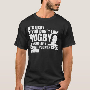 Camiseta treinador de râguebi de râguebi para esporte de pe