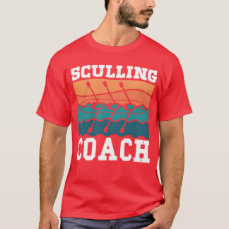 Camiseta Treinador de remo esculling remador esportes de re